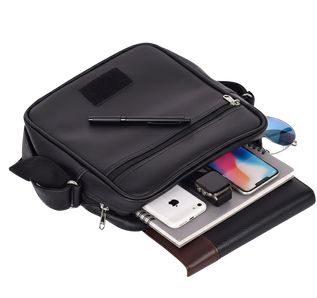 Premium Waterproof Laptop Messenger Bag | Business Briefcase with Shoulder Strap