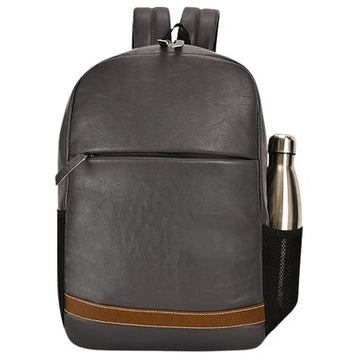 Premium Leather Laptop Backpack | Water-Resistant Business & Travel Backpack